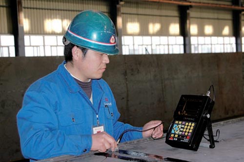 Making Ultrasonic Flaw Detection For Welding Quality