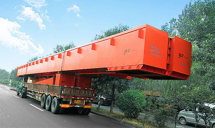 ME Double trolley gantry crane delivery to Indonesia