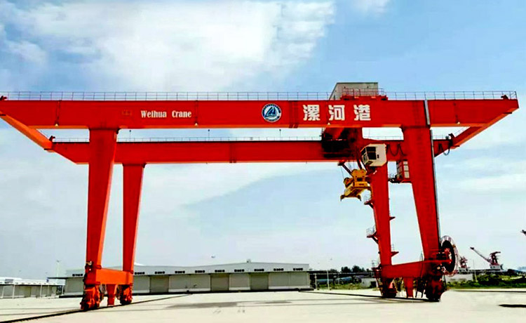 Weihua Container Handling Crane for River Port