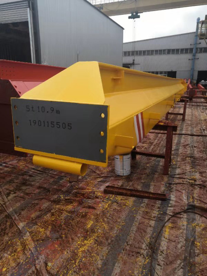 Weihua Crane delivered single beam bridge crane LD5t-10.9m-9m to Bangladesh