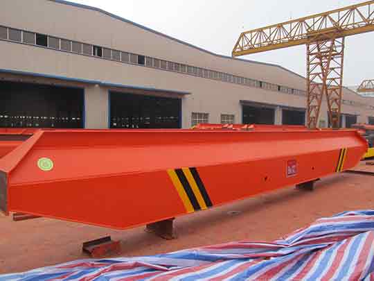 LDA single beam overhead crane delivery to Belarus