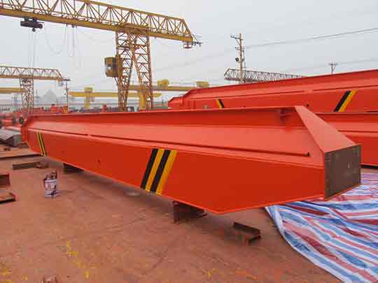 Europe standard single beam overhead crane delivery to Belarus.jpg