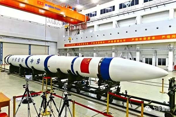 Weihua crane help Tianzhou-1 successful flying