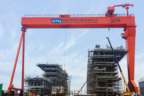 200t ship building crane