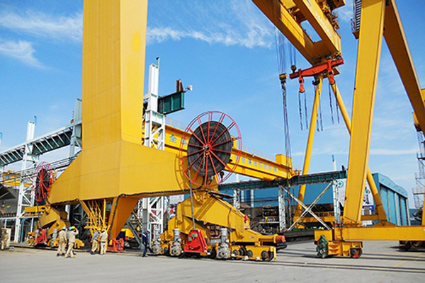 ship build gantry crane