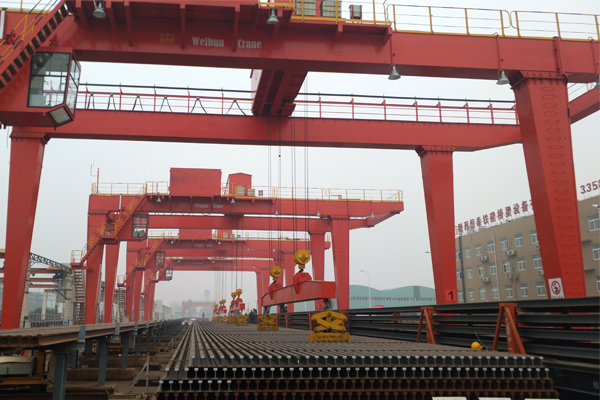 RMG Crane for Steel Track Handling