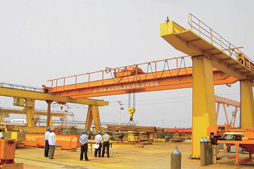 300t Single-Beam And Double-Beam Crane Test Platform